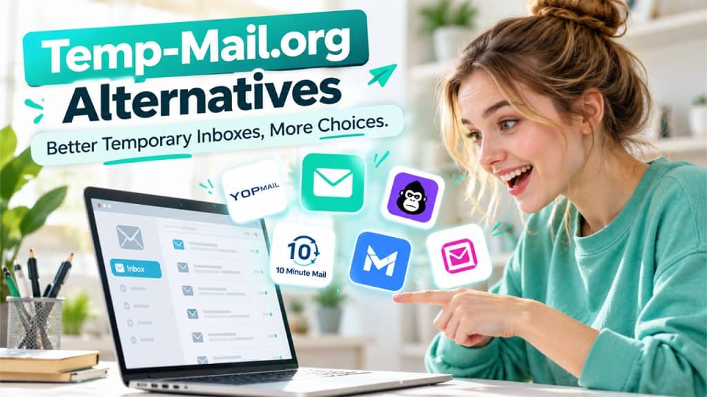 Temp-Mail.org Alternatives: 5 Best Temporary Email Services