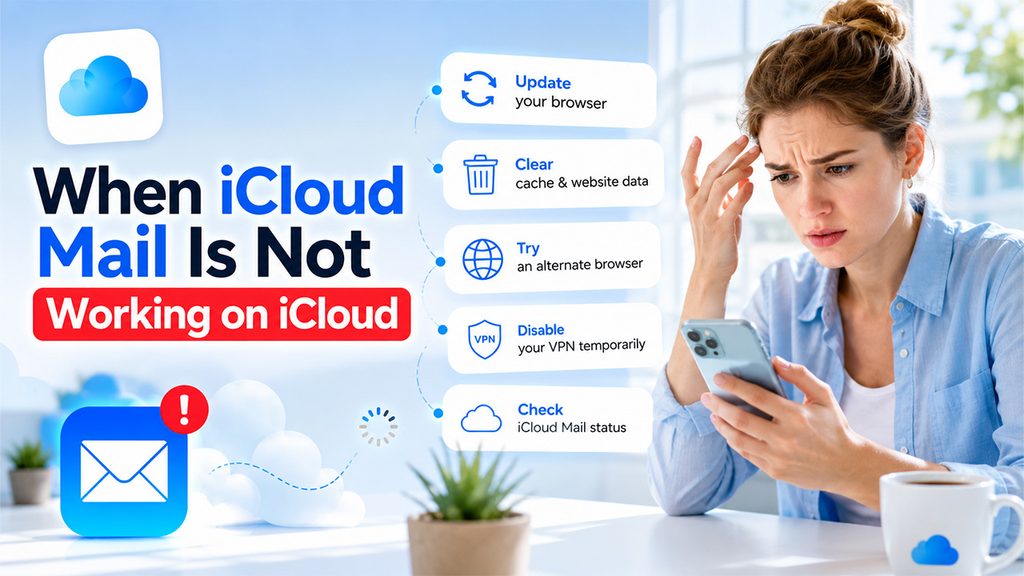 When iCloud Mail Is Not Working on iCloud